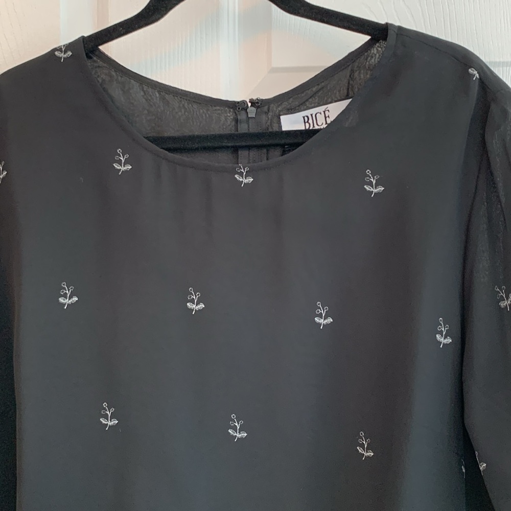 Black long maxi dress, women’s 20w - Picture 4 of 4
